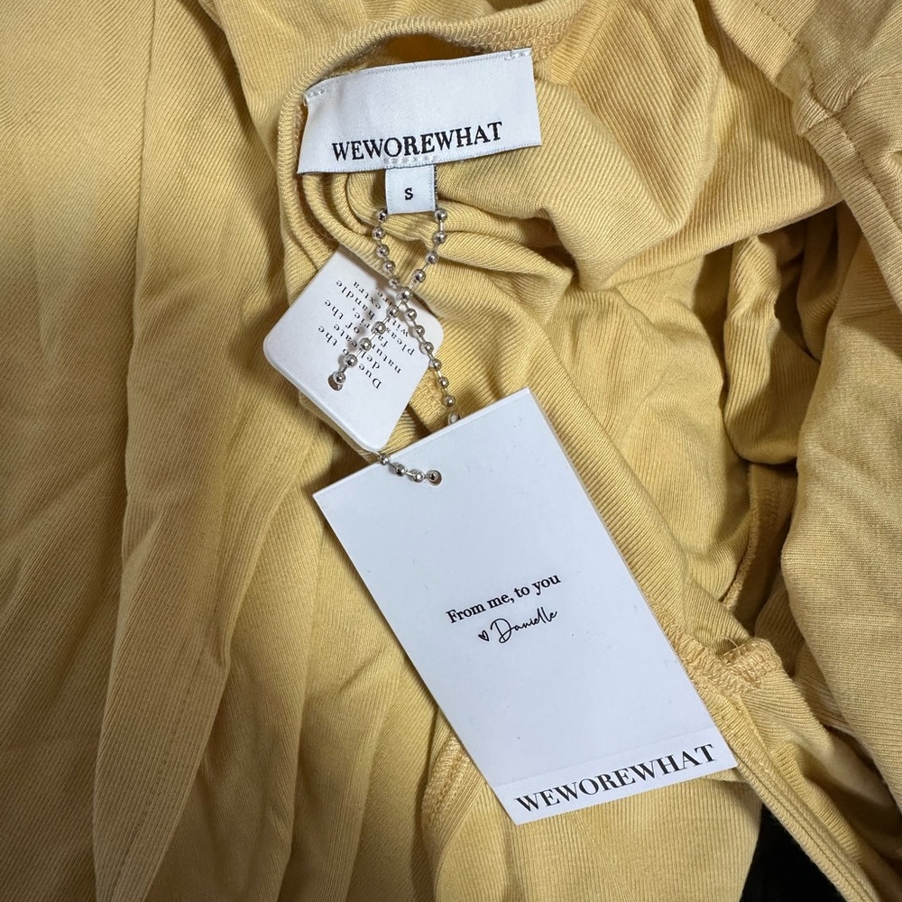 Yellow Cut-Out Dress - Picture 3 of 3